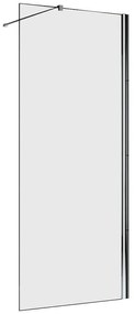 Sprchová Stena WALK-IN Soft 120x195 chrómový profil