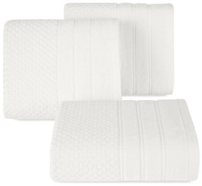 BAVLNENÝ UTERÁK ADORE SADA 3KS 70X140 CM KRÉMOVÁ