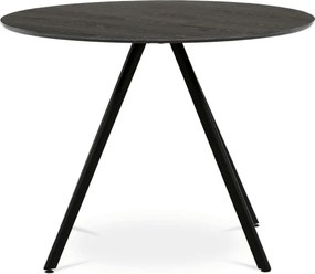 Jedálenský stôl HT-R5010 sivý dub / čierny