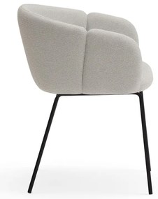 Svetlosivé čalúnené jedálenské kreslo Add – Teulat