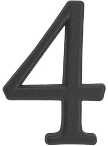 Číslica zliatina grafit 50 mm /4/
