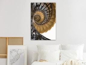 Artgeist Obraz - Architectural Snail (1 Part) Vertical Veľkosť: 40x60, Verzia: Premium Print