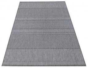 Univerzálny koberec s jemným vzorom v sivej farbe Šírka: 80 cm | Dĺžka: 150 cm