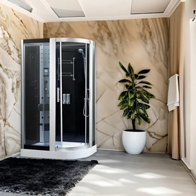 BPS-koupelny Hydromasážny box MONAKO 9914R, 120x85 pravý bez sauny