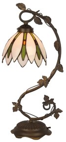 Dekoratívna Tiffany lampa MIRA Ø18*53