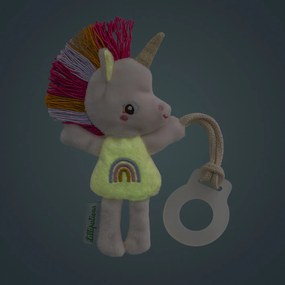 Lilliputiens - malá hračka svietiaca v tme - jednorožec Lena