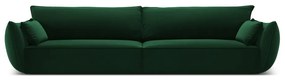 Tmavozelená zamatová pohovka 248 cm Vanda – Mazzini Sofas
