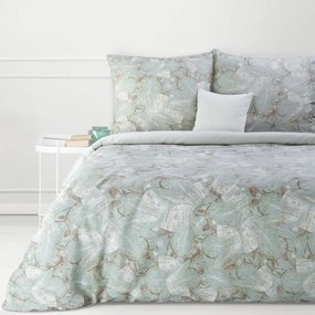 Eurofirany Farebné posteľné obliečky SONIA16 s prírodným vzorom 220x200 cm, 70x80 cm/x2