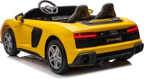 Elektrické autíčko Audi Spyder R8 LIFT žlté