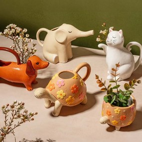 Porcelánová kanvička na zalievanie Cat – Sass &amp; Belle