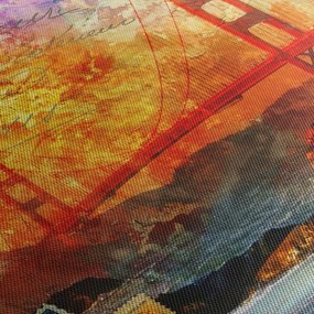 Obraz - Golden Gate, San Francisco, Kalifornia (70x50 cm)