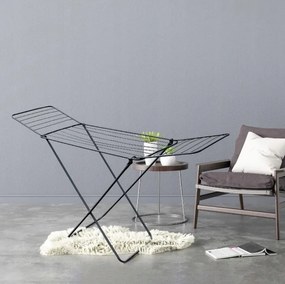 Erga Model TOP Black, sušiak na bielizeň 166x46x88 cm, čierna, ERG-SEP-10SUSSTOBLA16