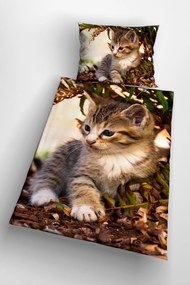 3d obliečky Kitten 140x200 cm