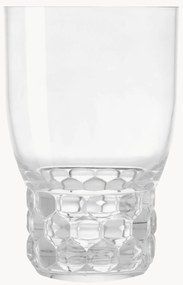 Poháre so štruktúrovaným vzorom Jellies, 4 ks