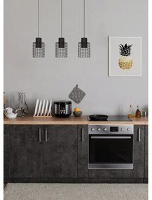 Eglo 43626 - Luster na lanku MILLIGAN 3xE27/40W/230V čierna