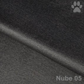 Relaxačné kreslo - leňoška RODO, sivá (Nube 05)