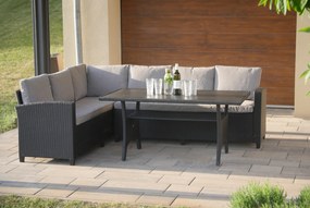 Záhradná zostava Relax FAMILY s úložným priestorom
