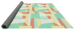 Vonkajší koberec CARPIA 280x280 cm - viac variantov Farba: Zelenohnedá
