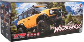 Terénne auto R/C WILDERNESS 1:10 na ovládanie čierne