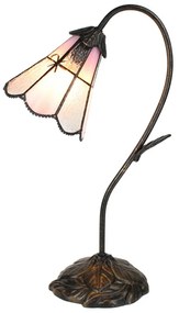 Lampa Tiffany nočná KRAJKA 17*48