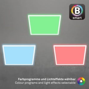 Briloner 7491-016-LED RGBW stmievateľné stropné svietidlo SMART LED/22W/230V 4000K + diaľkové ovládanie Wi-Fi Tuya