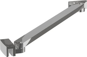 Erga Paris, rohová vzpera pre sprchové zásteny s hrúbkou skla 6/8/10 mm, dĺžka 35cm, chrómová, ERG-V02-PARIS-BAR35-CR