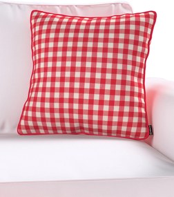 Gabika so šnúrkou, obliečka na vankúš farba produktu červená látka vzorované