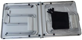 Enero Turistický camping set stôl a 4 stoličky - 1001593