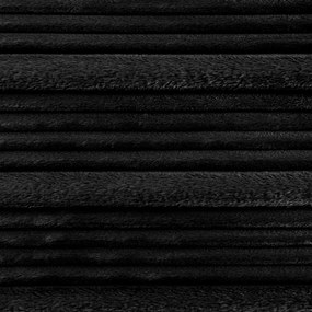FLANELOVÁ DEKA NINA 150X200 CM ČIERNA
