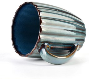 Porcelánový hrnek EVIE 360 ml modrý