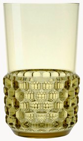 Poháre so štruktúrovaným vzorom Jellies, 4 ks