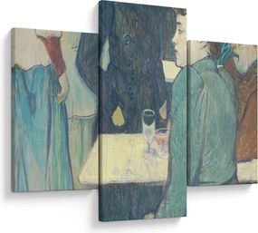 Obraz - Henri de Toulouse-Lautrec, A Corner of the Moulin de la Galette, reprodukcia (90x60 cm)