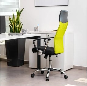 MI Kreslo LINCOLN čierno-zelené