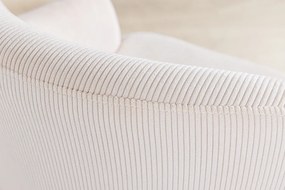 Stolička EXTRAVAGANCIA béžový kordurový materiál