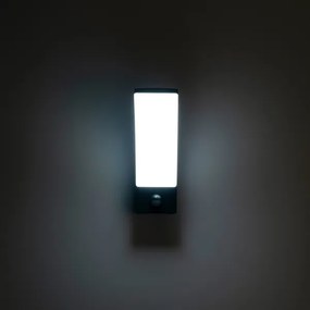 Brilagi - LED vonkajšie nástenné svietidlo so senzorom ARCELO LED/9W/230V IP44