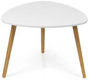 Noela Odkladací stolík SCANDIA 55 biely