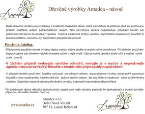 AMADEA Drevená miska mozaika v tvare orecha s luskáčikom, masívne drevo, 2 druhy drevín, 28x23x4,5 cm