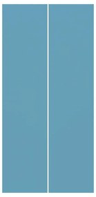 Súprava posuvnej záclony - Sea ​​Blue -2 panely