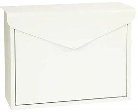 Poštová schránka RICHTER BK57 (BIELA​​, STRIEBORNÁ, HNEDÁ), Oceľ biela, RICHTER bílá