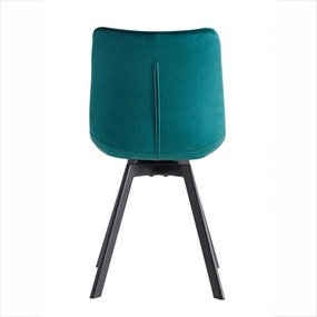 Set - 4 ks Jedálenská stolička AVENBERG NOLA, tyrkysová