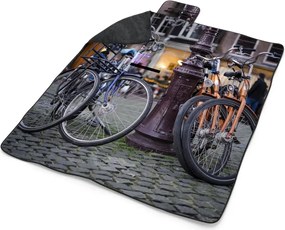 Sablio Plážová deka Mestský bicykel: 200x140 cm