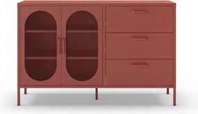 Komoda v tehlovej farbe 140x90 cm Diora – Marckeric