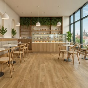 Beaulieu International Group, PVC podlaha - lino Master X Premium 3812, na mieru, šíře 2m,4m, hnedá, pvc, chodba / predsieň