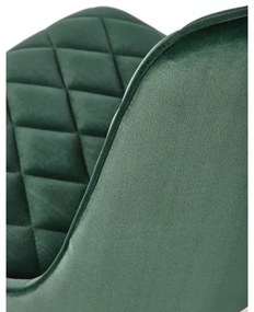 Jedálenská stolička RESTIVO 1 ks tmavozelená