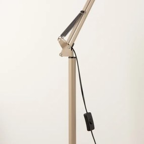 Brilagi - Flexibilná stojacia lampa TASKER 1xE27/60W/230V 184 cm béžová