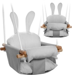 Detská hojdačka Hop 33 Rabbit Grey