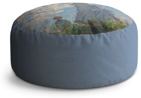 Sablio Taburet Circle Dáma so slnečníkom - Claude Monet: 40x50 cm