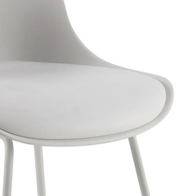 Barová židle Tina 94 cm bílá