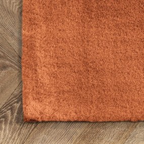 Tutumi Rea, Jedwabisty Wysoki Dywan Rabbit Brick-red, SHG-08801