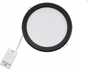 PHILIPS Okrúhly čierny rám 150mm pre panely 176,5mm 12W - dekoratívne